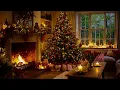 Lagu Classic Christmas Music with a Fireplace | Frank Sinatra, Nat King Cole, Dean Martin 🎄 3 Hour