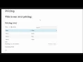 Quick and easy tables on Wordpress with TablePress