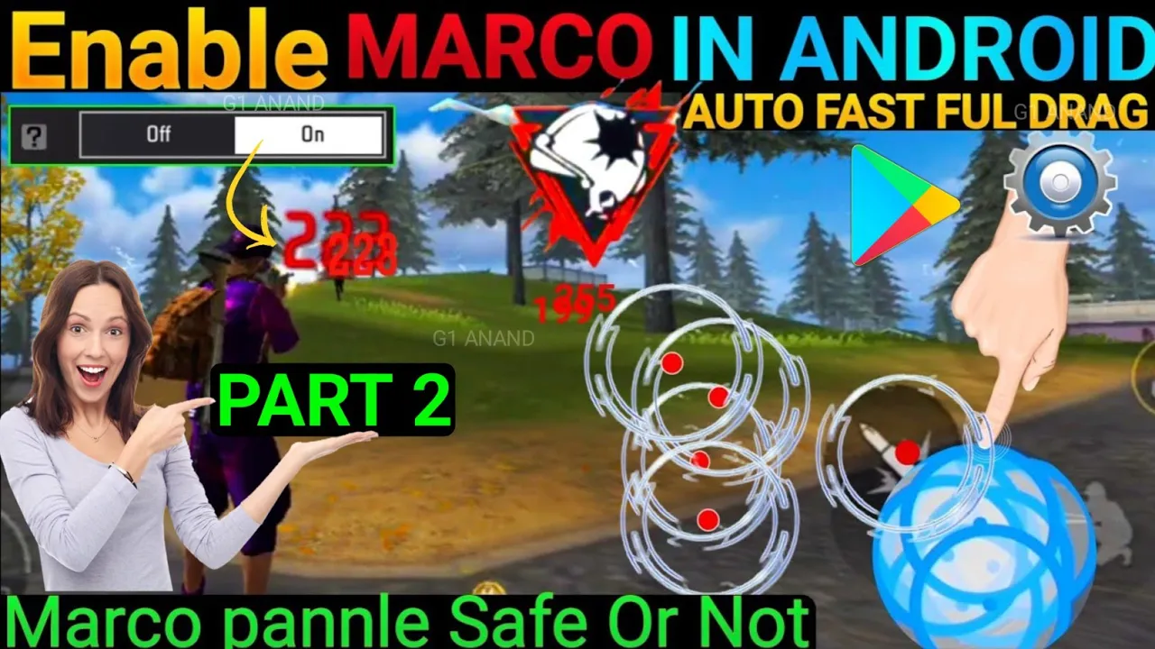 How to enable macro in any Android device 2024 | Ff marco on Android || Assistive touch free fire