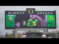 2021 Oregon Ducks Civil War Seniors Recognition