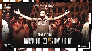 (FINAL ESPETACULAR 🔥🔥) JHONY MC, NEO E MT X MAGRÃO, GURI E ZED - GRANDE FINAL - #BDC500K
