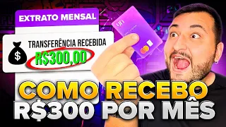 Comecei com R$10 e recebo R$300 TODO MÊS SEM TRABALHAR!
