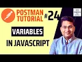 Postman Tutorial - Variables in JavaScript JavaScript for Postman