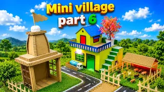 Mini village part 6 temple 🛕 Smart city work done perfectly