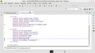 Android GridView example