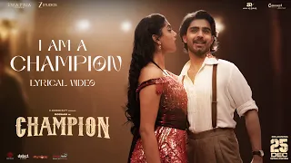 i am a champion lyrical video song champion roshan avantika pradeep mickey j meyer
