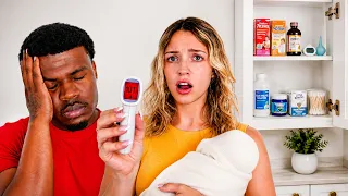 We Were Up ALL NIGHT With Our Sick Baby...