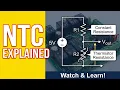 NTC Thermistor Explained Class 14 HVAC Sensor Circuit Voltage Divider ADC Basics