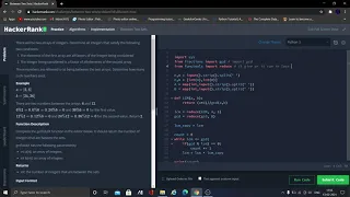 between two sets solution in python 3 hacker rank