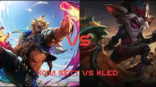 xcm sett vs kled - brutal brawl in grandmaster cn