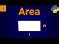 Python Program To Calculate Area Of Rectangle