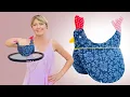 Cute Chicken Pot Holder Easy Sewing Tutorial