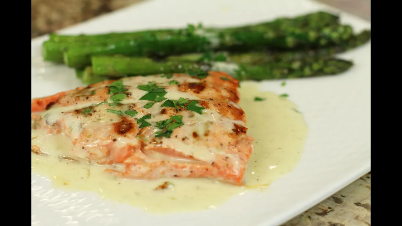 Grilled Salmon With Lime Butter Sauce   Rockin Robin Cooks