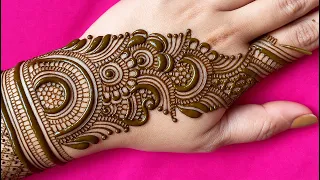 Easy Karwachauth Special Mehndi Design 2026 | New Full Hand Mehndi Design | Karwachauth Mehndi I ...