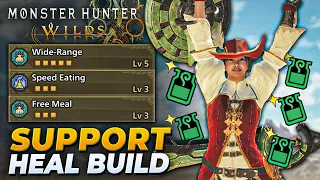 The ULTIMATE HEALING SUPPORT BUILD GUIDE in Monster Hunter Wilds