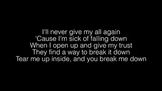 falling trevor daniel slowed lyrics 