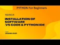 Step-by-Step Guide to Installing VSCode and Python on Pc