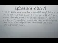 Ephesians 2 ESV Bible Memory Song