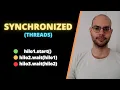 SYNCHRONIZED THREAD en JAVA - Tutorial Completo Facil