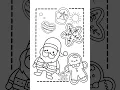 Christmas Coloring Pages for Kindergarten Kids