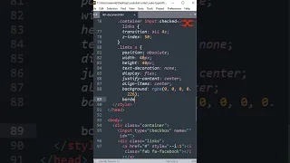 Share Button HTML CSS