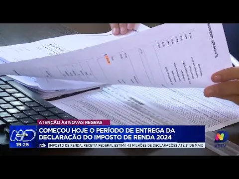 Início da declaração do Imposto de Renda 2024: novas regras exigem atenção