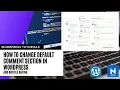 How to Customize the Comment Section in WordPress wpDiscuz