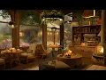 Spring Coffee Shop Ambience \u0026 Smooth Jazz Music | Background Instrumental to Relax, Study, Work