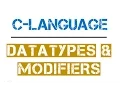 Datatypes Modifiers in C Programming Learners Region