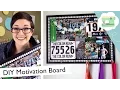 DIY Running Motivation Board - New Year New You