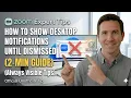 How to Show Desktop Notifications Until Dismissed in Zoom 2 Min Guide