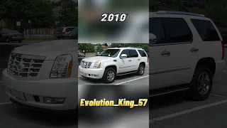 Evolution Of Cadillac Escalade 1998 2025 Evolution King 57 Cadillac Escalade  Evolution Of Cadillac Escalade 1998 2025 Evolution King 57 Cadillac Escalade