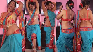 indian beauty saree fashion show saree model pinki tiwari