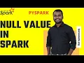 Null Data in Spark How to Handle Null Type Data Remove Null from Spark Spark Interview