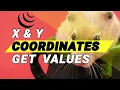 How to Get X and Y Coordinates of an Element JQuery