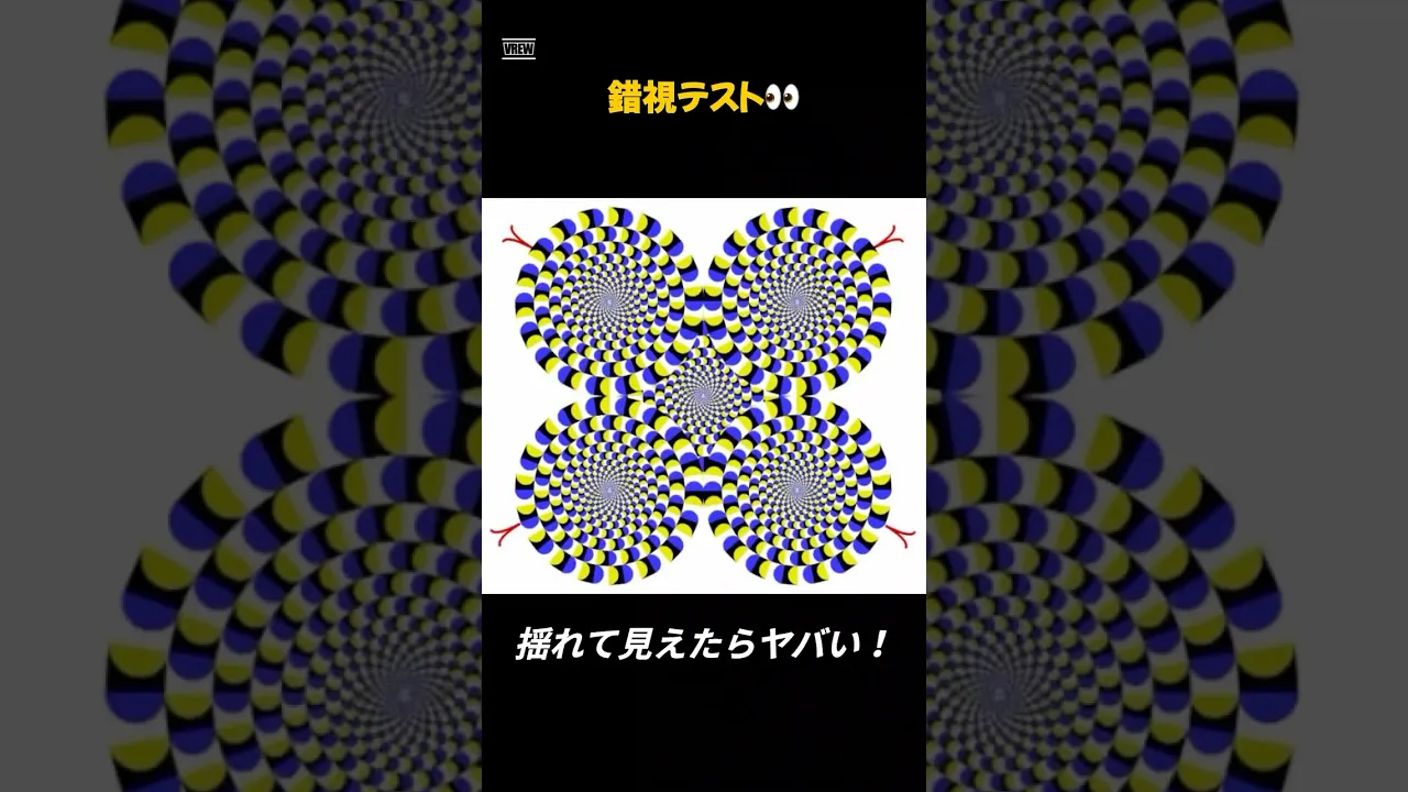 【直感で答えて！】何に見える？錯視を使った性格診断心理テスト