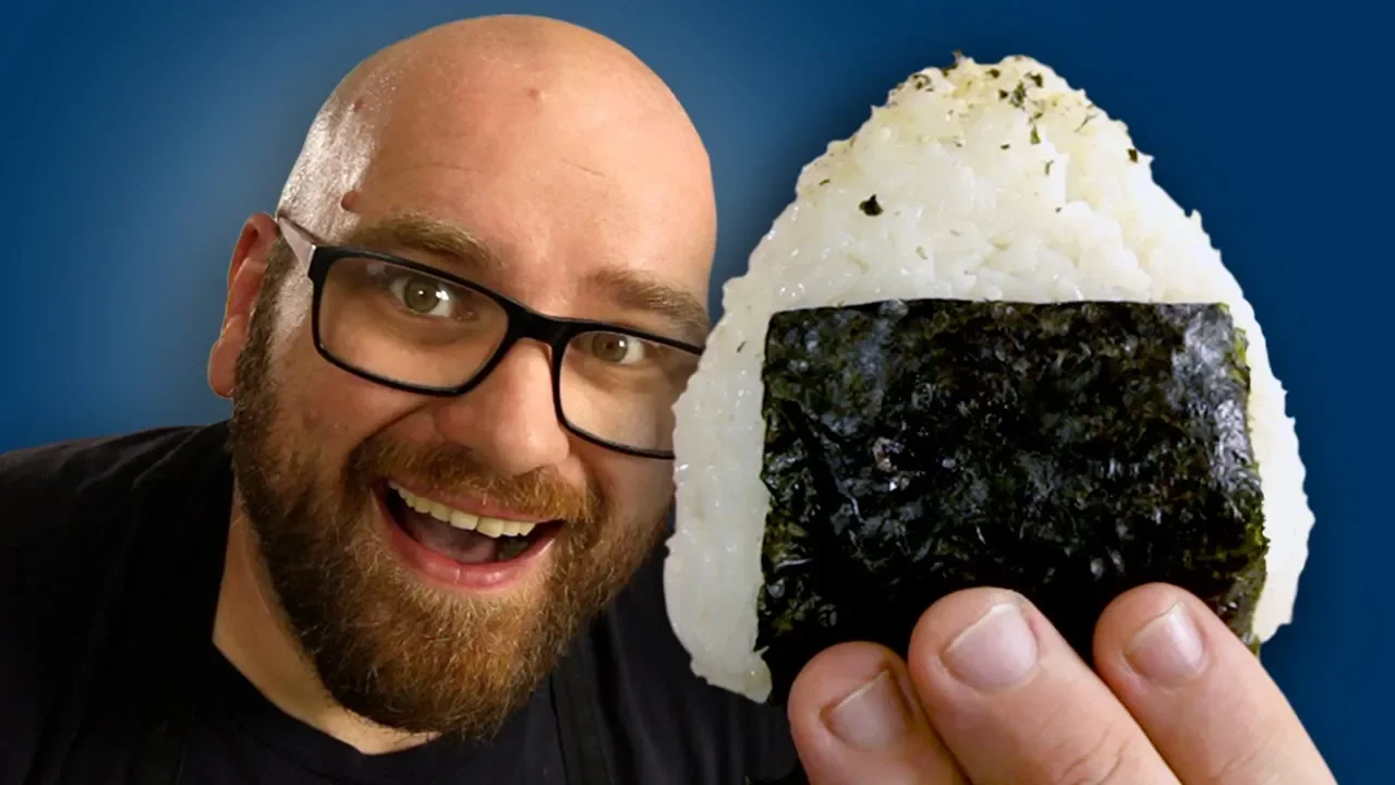 Making Mushroom Onigiri the Japanese Rice Balls!