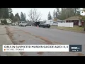 Girls killed in suspected murder suicide age 8 and 10