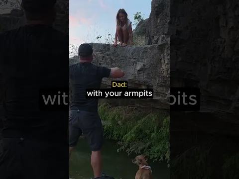 Most Wholesome Hiking Moment With His Daughter