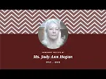 Ms Judy Ann Hagan Funeral Service