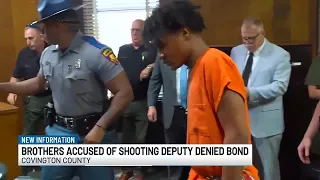Two brothers charged in Covington County deputy shooting denied bond