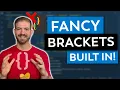 Matching Colorful Brackets are BUILT IN to VS Code - No Extension Needed