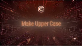 problems Make Upper Case codewars
