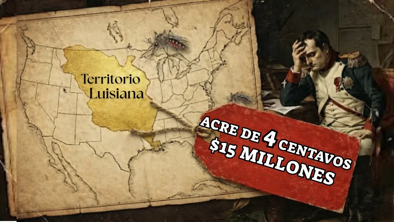 Por qué Napoleón le dio a América medio continente casi gratis