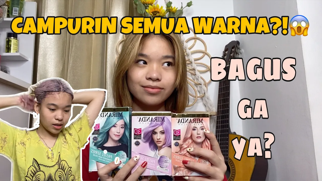 Cara Cat Rambut Dengan LOREAL Excellence Creme no.3 Dark Brown || Hair