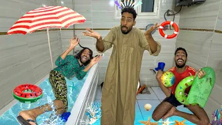 لما ابوك ميبقاش عايز يطلعكو مصيف احمد تيكا 