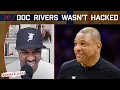 The main reason why 76ers coach Doc Rivers was not hacked on Twitter Jenkins Jonez