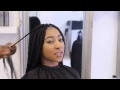 Box Braids at EbonyB Salon