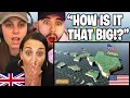 Download Lagu British Family Reacts to US States Size Comparison! \