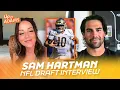 Notre Dame QB Sam Hartman on OT Joe Alt Playing at Wake Forest For Fighting Irish NFL Future